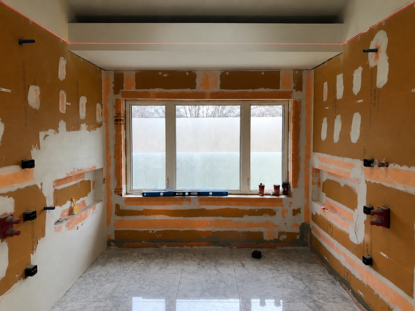 Before tile detail